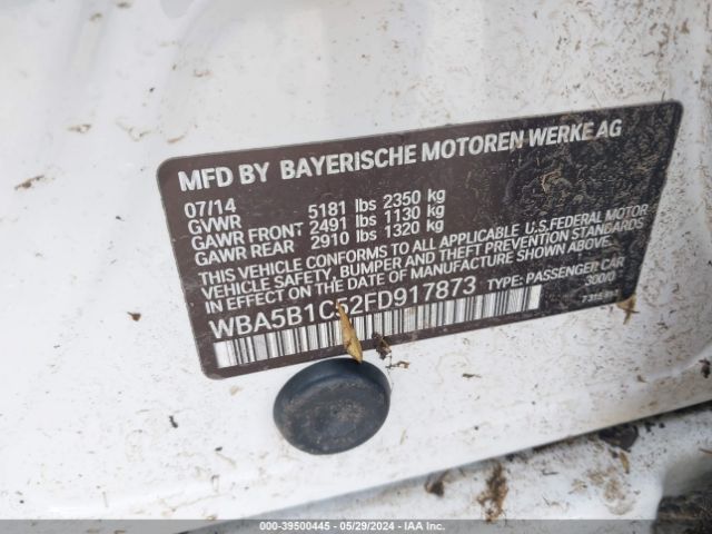 WBA5B1C52FD917873 BMW 535i