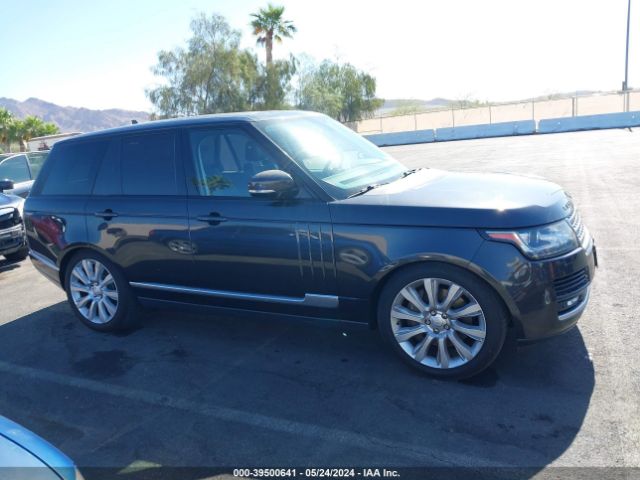 SALGS2TF2FA218909 Land Rover Range Rover 5.0l V8 Supercharged