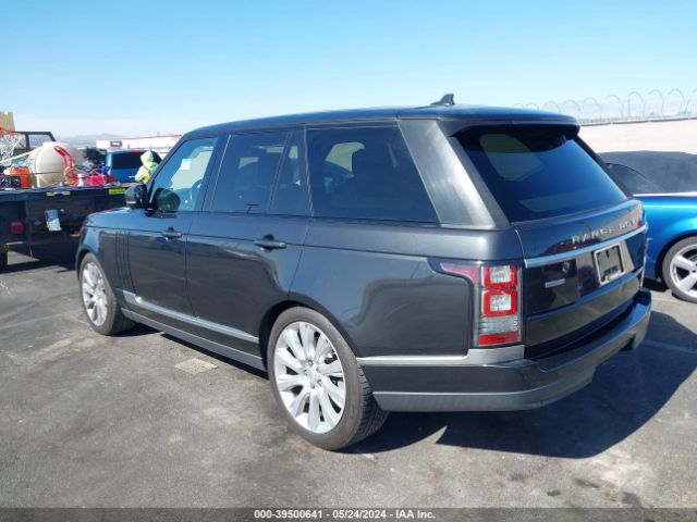 SALGS2TF2FA218909 Land Rover Range Rover 5.0l V8 Supercharged