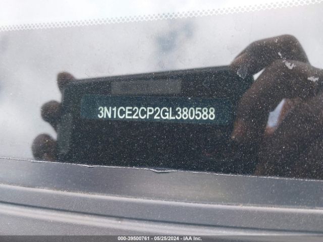 3N1CE2CP2GL380588 Nissan Versa Note Sv