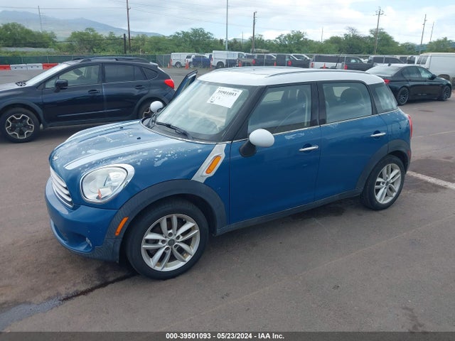 2012 MINI COOPER COUNTRYMAN WMWZB3C59CWM02091 Photo 1