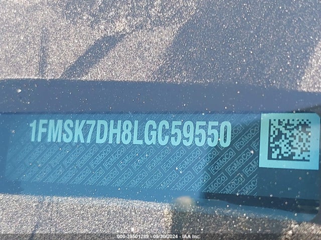 Ford EXPLORER XLT 2020 1FMSK7DH8LGC59550 Image 9