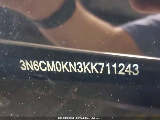 3N6CM0KN3KK711243 Nissan Nv200 S