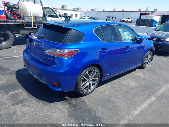 JTHKD5BH9F2246201 Lexus CT 200H