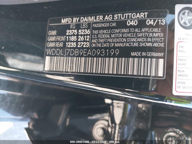 Mercedes-Benz CLS 550 2014 WDDLJ7DB9EA093199 Image 9