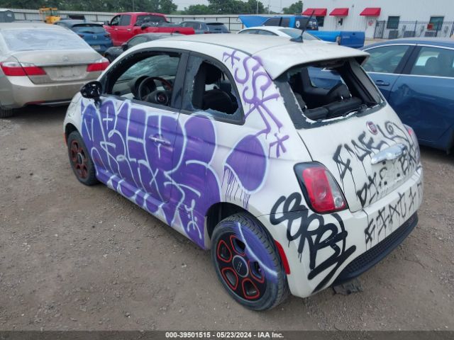 3C3CFFGE7ET173075 Fiat 500E BATTERY ELECTRIC