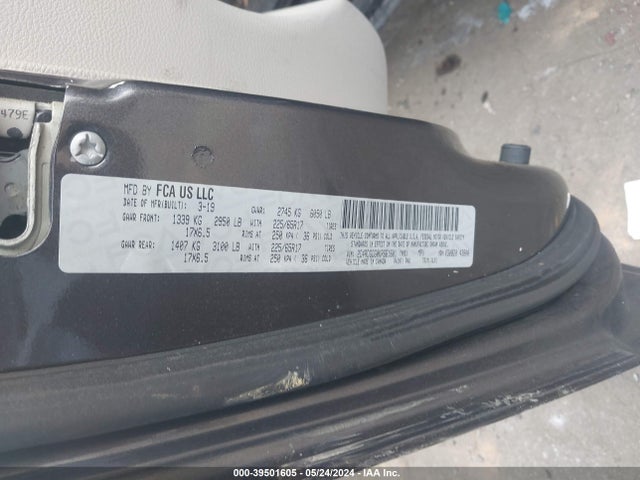 Dodge Grand Caravan Sxt 2019 2C4RDGCG0KR661601 Image 9