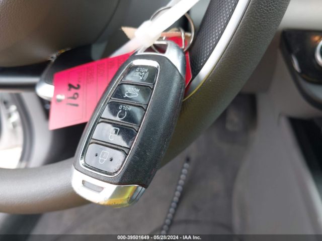 KMHLM4AJXPU076713 Hyundai Elantra Hybrid Blue