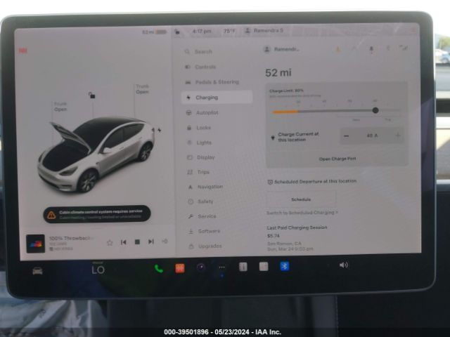 5YJYGDEEXMF244532 Tesla Model Y Long Range Dual Motor All-wheel Drive