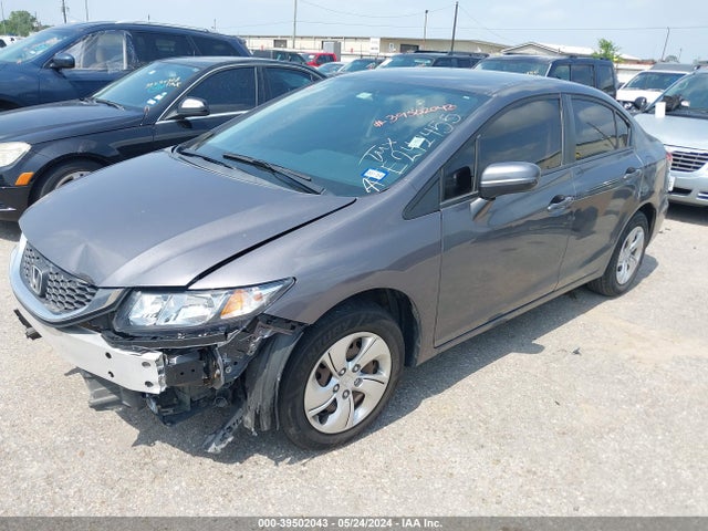 Honda Civic Lx 2015 19XFB2F56FE242455 Image 2