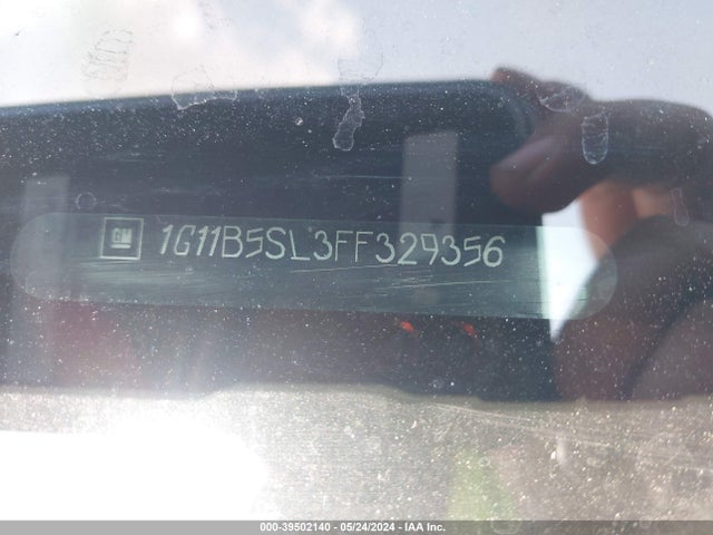 Chevrolet MALIBU LS 2015 1G11B5SL3FF329356 Image 9