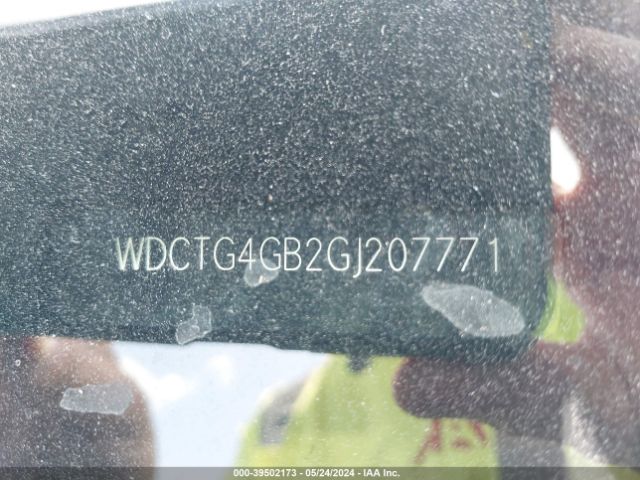 WDCTG4GB2GJ207771 Mercedes-Benz Gla 250 4matic