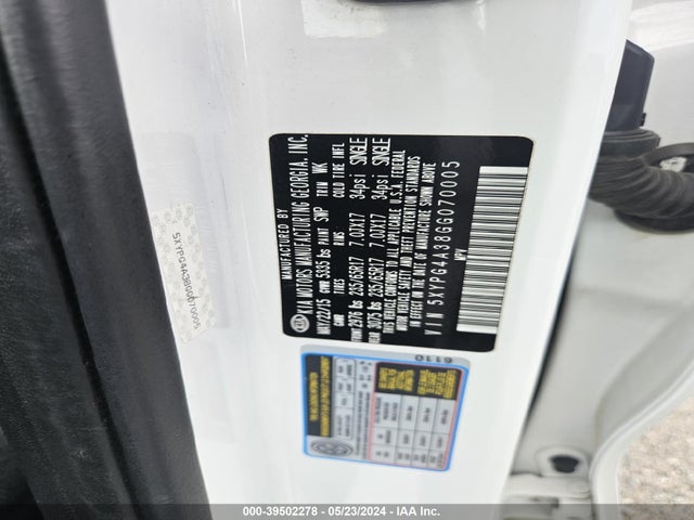 KIA Sorento 2016 5XYPG4A38GG070005 Image 9