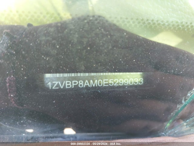 Ford Mustang V6 2014 1ZVBP8AM0E5299033 Image 9