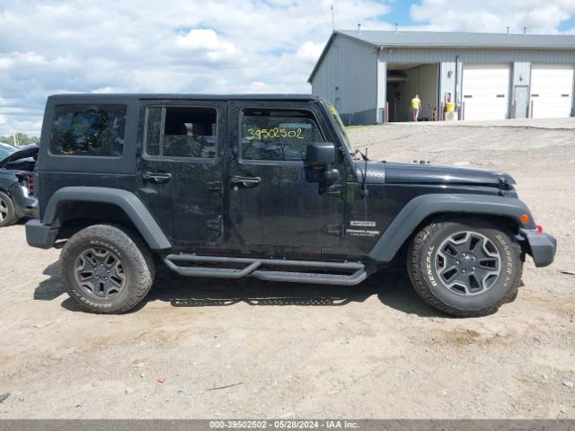 1C4BJWDG9JL829178 Jeep Wrangler Jk Unlimited Sport S 4x4
