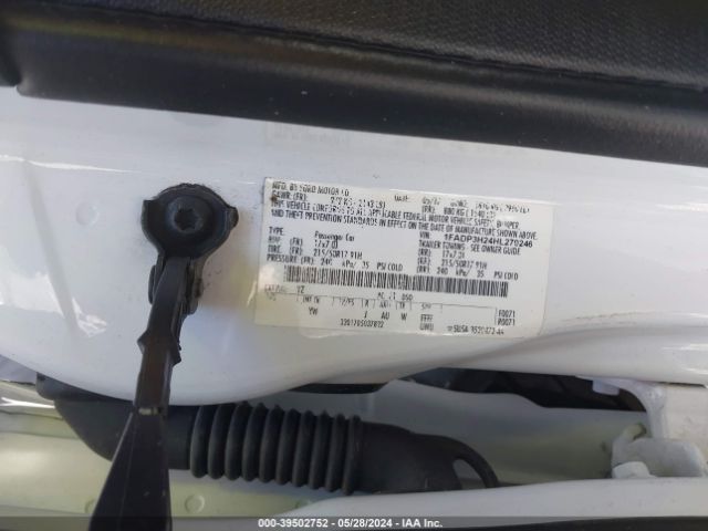 1FADP3H24HL279246 Ford FOCUS SEL