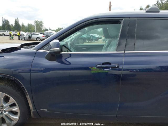 5TDXBRCH5NS542844 Toyota Highlander Hybrid Limited