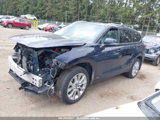 5TDXBRCH5NS542844 Toyota Highlander Hybrid Limited