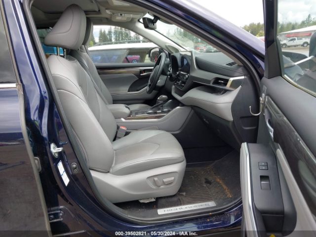 5TDXBRCH5NS542844 Toyota Highlander Hybrid Limited