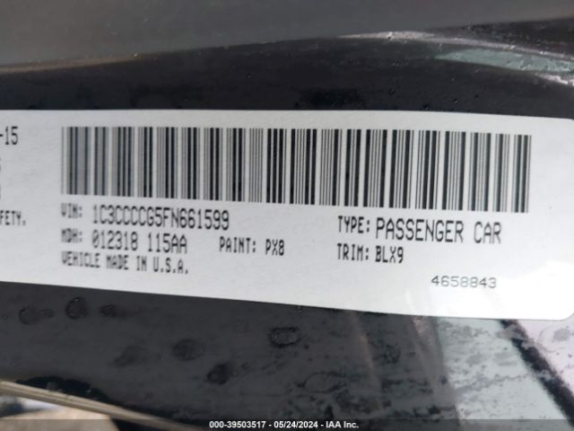 1C3CCCCG5FN661599 Chrysler 200 C