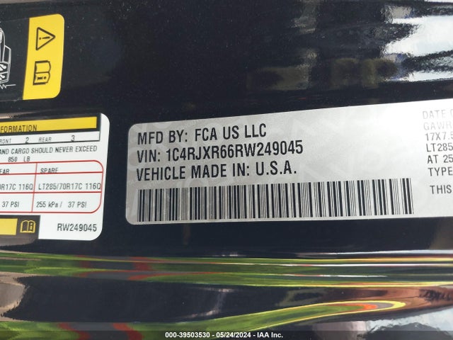 1C4RJXR66RW249045 Jeep Wrangler 4xe Rubicon 4xe
