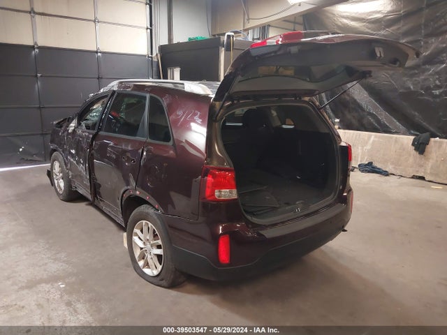 KIA SORENTO LX 2014 5XYKTCA6XEG538145 Image 3