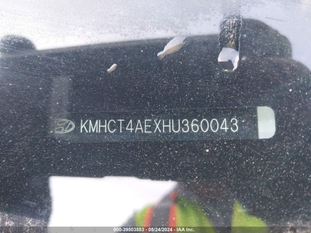 KMHCT4AEXHU360043 Hyundai Accent Value Edition