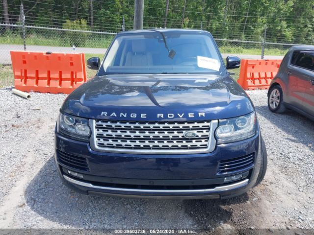 SALGS2FV2HA375880 Land Rover Range Rover 3.0l V6 Supercharged Hse
