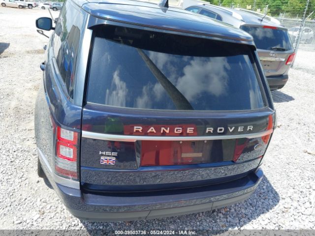 SALGS2FV2HA375880 Land Rover Range Rover 3.0l V6 Supercharged Hse