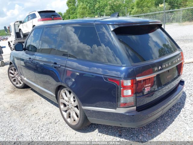 SALGS2FV2HA375880 Land Rover Range Rover 3.0l V6 Supercharged Hse