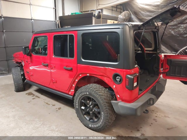 1C4HJXDN8MW609287 Jeep Wrangler Unlimited Willys 4x4