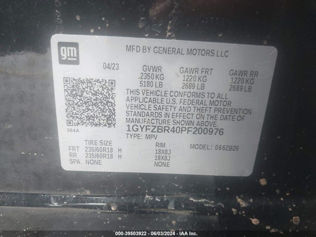 2023 CADILLAC XT4 1GYFZBR40PF200976 Photo 8