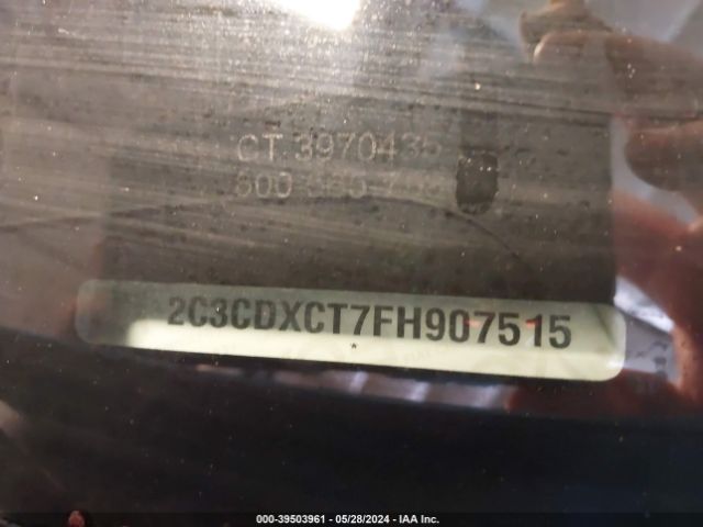 2C3CDXCT7FH907515 Dodge Charger Road/track