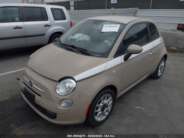 2012 FIAT 500 3C3CFFAR3CT366140 Photo 1