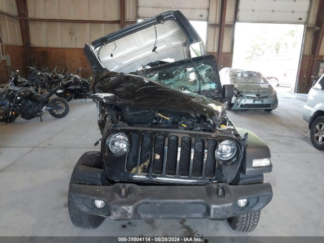 1C4HJXDG0LW257953 Jeep Wrangler Unlimited Black And Tan 4x4