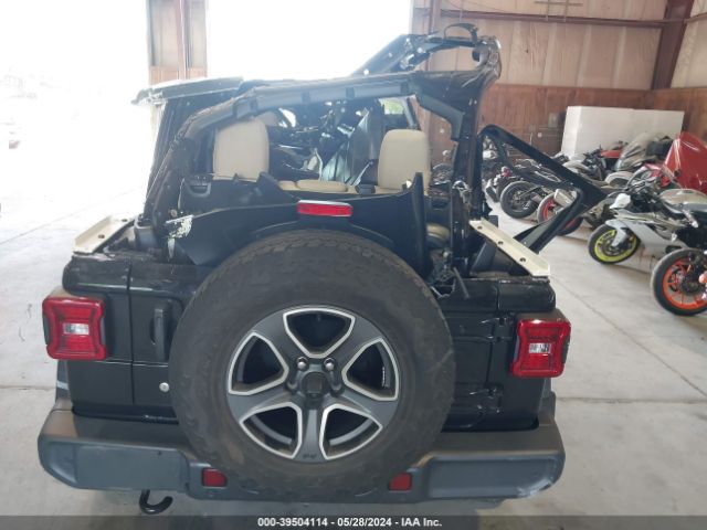 1C4HJXDG0LW257953 Jeep Wrangler Unlimited Black And Tan 4x4