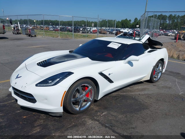 Chevrolet CORVETTE STINGRAY 2014 1G1YF2D75E5126524 Image 2