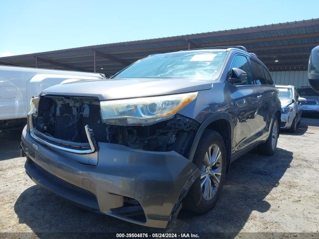 Toyota Highlander Xle V6 2015 5TDJKRFH8FS081996 Image 2