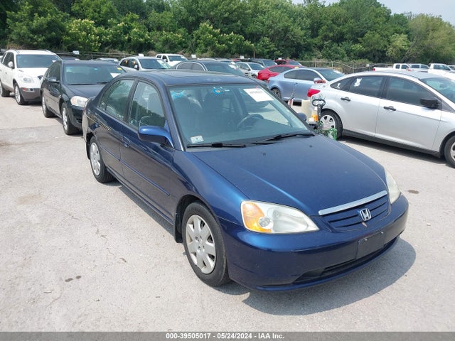 Продаж на аукціоні авто 2001 Honda Civic Ex, vin: 2HGES26761H602626, номер лоту: 39505017