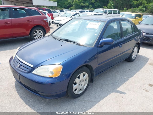 Продаж на аукціоні авто 2001 Honda Civic Ex, vin: 2HGES26761H602626, номер лоту: 39505017