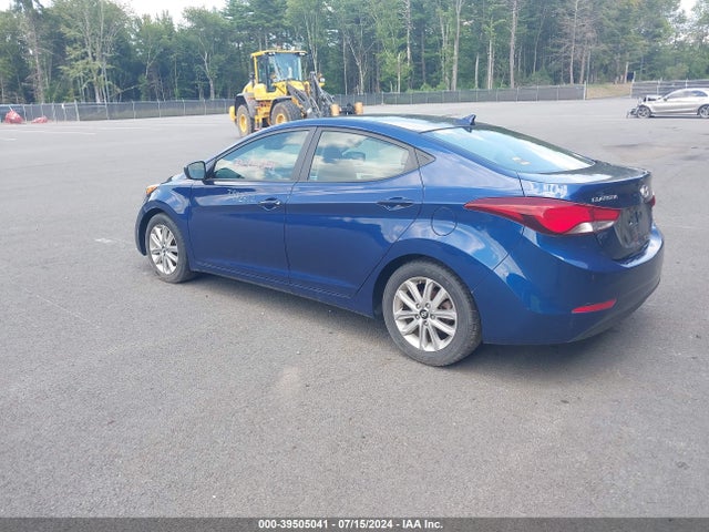 Hyundai ELANTRA SE 2015 5NPDH4AE7FH602627 Image 3