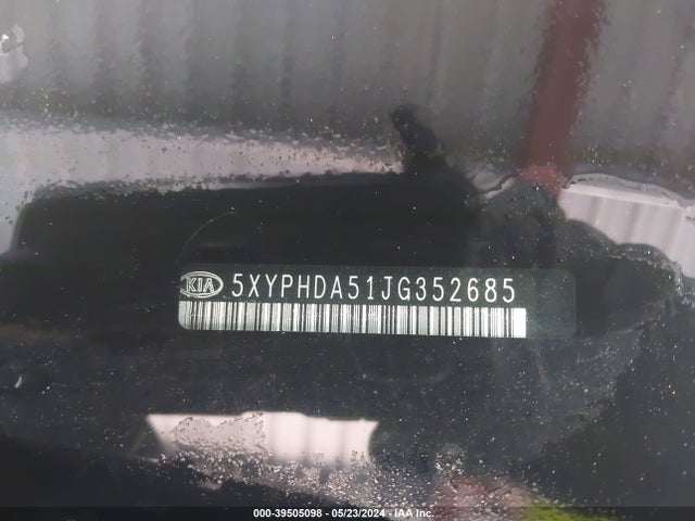 KIA Sorento 3.3l Ex 2018 5XYPHDA51JG352685 Image 9