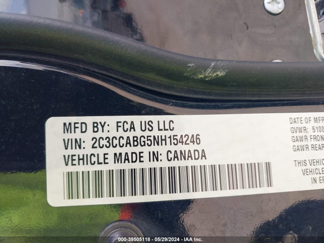 2C3CCABG5NH154246 Chrysler 300 S