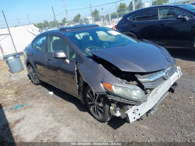 Auction sale of the 2012 Honda Civic Ex, vin: 19XFB2F88CE301432, lot number: 39505885