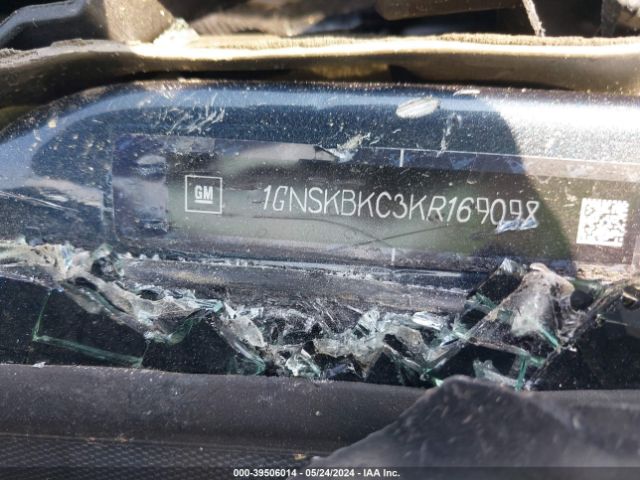 1GNSKBKC3KR169098 Chevrolet Tahoe Lt
