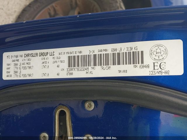 3C6RR7KT9EG232409 RAM 1500 St