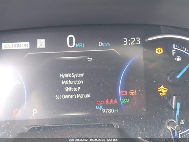 4T3RWRFV3RU126407 Toyota Rav4 Xle Hybrid