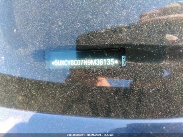 5UXCY8C07N9M36135 BMW X6 M50i