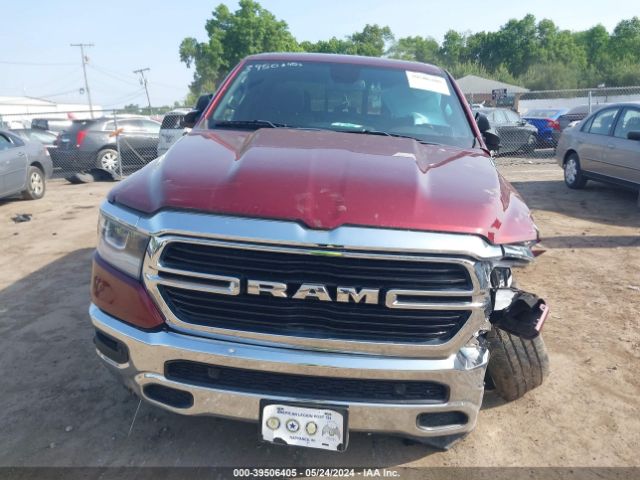 1C6SRFFT8KN588052 RAM 1500 Big Horn/lone Star  4x4 5'7 Box