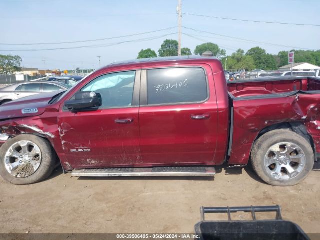 1C6SRFFT8KN588052 RAM 1500 Big Horn/lone Star  4x4 5'7 Box